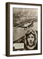 Charles Augustus Lindbergh-null-Framed Art Print