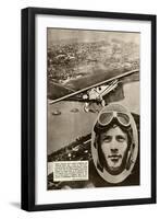 Charles Augustus Lindbergh-null-Framed Art Print