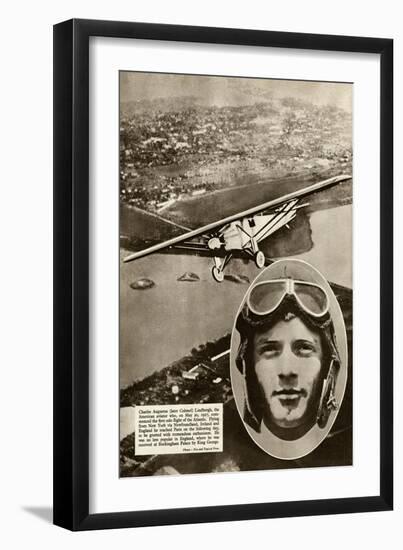 Charles Augustus Lindbergh-null-Framed Art Print