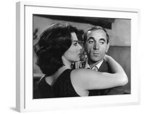 Charles Aznavour and Giovanna Ralli: Horace 62, 1962-Marcel Dole-Framed Photographic Print