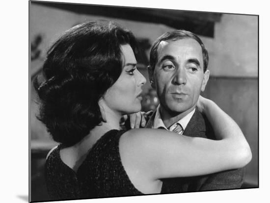 Charles Aznavour and Giovanna Ralli: Horace 62, 1962-Marcel Dole-Mounted Photographic Print