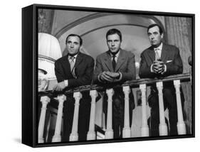 Charles Aznavour, Etienne Bierry and Jean-Louis Trintignant: Horace 62, 1962-Marcel Dole-Framed Stretched Canvas