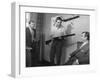 Charles Aznavour, Etienne Bierry and Jean-Louis Trintignant: Horace 62, 1962-Marcel Dole-Framed Photographic Print