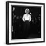 Charles Aznavour, Posing for the Press-Marcel Begoin-Framed Premium Photographic Print