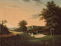 Point Breeze, the Estate of Joseph-Napoléon Bonaparte at Bordentown, New Jersey, 1817-20-Charles B. Lawrence-Stretched Canvas