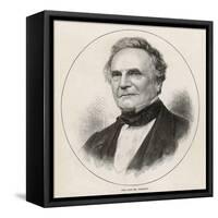 Charles Babbage Mathematician and Engineer-null-Framed Stretched Canvas