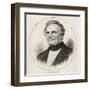 Charles Babbage Mathematician and Engineer-null-Framed Art Print