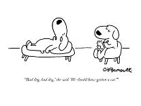 "The law, Williamson, is a jealous mistress, and that's something wives ju?" - New Yorker Cartoon-Charles Barsotti-Premium Giclee Print