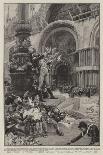 The French in Venice, a Scene Outside the Cathedral of St Mark in 1797-Charles Baude-Framed Giclee Print