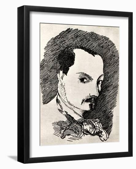 Charles Baudelaire (1821-186)-Henri de Toulouse-Lautrec-Framed Giclee Print