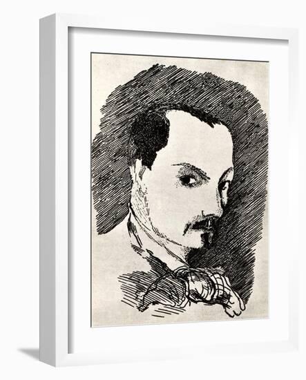 Charles Baudelaire (1821-186)-Henri de Toulouse-Lautrec-Framed Giclee Print