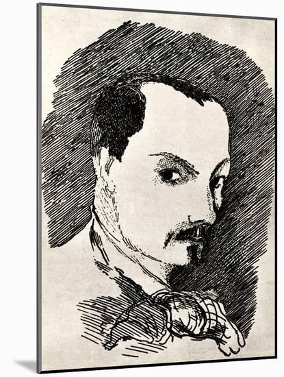 Charles Baudelaire (1821-186)-Henri de Toulouse-Lautrec-Mounted Giclee Print