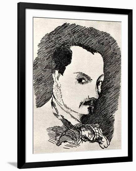 Charles Baudelaire (1821-186)-Henri de Toulouse-Lautrec-Framed Giclee Print