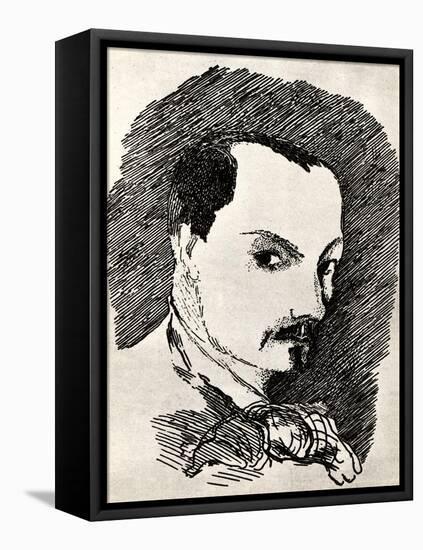 Charles Baudelaire (1821-186)-Henri de Toulouse-Lautrec-Framed Stretched Canvas