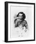 Charles Baudelaire (1821-67) 1844-Emile Deroy-Framed Giclee Print