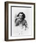 Charles Baudelaire (1821-67) 1844-Emile Deroy-Framed Giclee Print