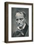 'Charles Baudelaire', 1863, (1939)-Etienne Carjat-Framed Photographic Print