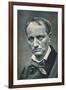 'Charles Baudelaire', 1863, (1939)-Etienne Carjat-Framed Photographic Print