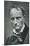 'Charles Baudelaire', 1863, (1939)-Etienne Carjat-Mounted Photographic Print