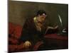 Charles Baudelaire, French Poet-Gustave Courbet-Mounted Giclee Print