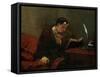 Charles Baudelaire, French Poet-Gustave Courbet-Framed Stretched Canvas