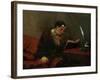 Charles Baudelaire, French Poet-Gustave Courbet-Framed Giclee Print