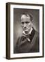 Charles Baudelaire, Influential French Poet, Critic and Translator, Mid-19th Century-null-Framed Giclee Print