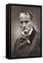 Charles Baudelaire, Influential French Poet, Critic and Translator, Mid-19th Century-null-Framed Stretched Canvas