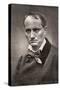 Charles Baudelaire, Influential French Poet, Critic and Translator, Mid-19th Century-null-Stretched Canvas