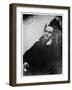 Charles Baudelaire Seated in a Louis XIII Armchair, 1855-Nadar-Framed Giclee Print