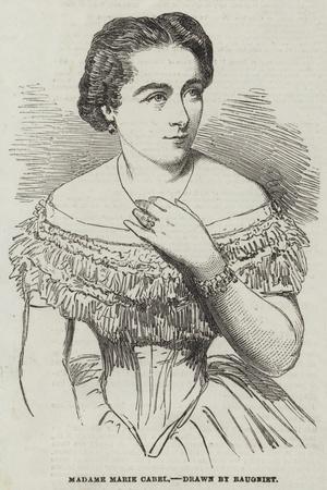 Madame Marie Cabel