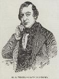 Mr B Webster-Charles Baugniet-Giclee Print
