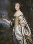 Portrait of Maria Theresa of Spain (1638-168), Queen Consort of France and Navarre-Charles Beaubrun-Stretched Canvas