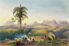 Pirara and Lake Amucu, the Site of El Dorado, from "Views in the Interior of Guiana"-Charles Bentley-Giclee Print