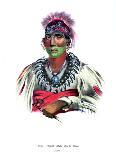 Opothle-Yoholo, a Creek Chief, Illustration from "The Indian Tribes of North America, Vol.2"-Charles Bird King-Giclee Print