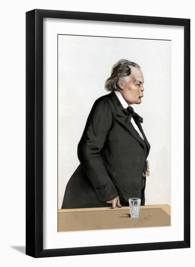 Charles Bradlaugh (1833-189) British Free-Thinker and Social Reformer-Spy-Framed Giclee Print