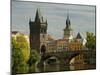 Charles Bridge and Old Town Bridge Tower, Prague, Czech Republic-David Barnes-Mounted Premium Photographic Print