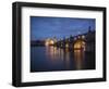 Charles Bridge and River Vltava, Prague, UNESCO World Heritage Site, Czech Republic, Europe-Ben Pipe-Framed Photographic Print