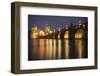 Charles Bridge and River Vltava, Prague, UNESCO World Heritage Site, Czech Republic, Europe-Ben Pipe-Framed Photographic Print