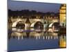 Charles Bridge and Smetana Museum Reflected in the River Vltava, Old Town, Prague, Czech Republic-Martin Child-Mounted Photographic Print