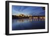 Charles Bridge and the Castle District with St. Vitus Cathedral and Royal Palace-Markus-Framed Photographic Print