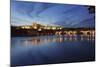 Charles Bridge and the Castle District with St. Vitus Cathedral and Royal Palace-Markus-Mounted Photographic Print