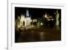 Charles Bridge and The Prague Castle at Night-George Oze-Framed Photographic Print