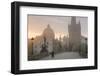 Charles Bridge at Dawn, Prague, Czech Republic-Peter Adams-Framed Photographic Print