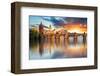 Charles bridge Czech Republic-null-Framed Art Print