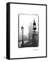 Charles Bridge in Morning Fog I-Laura Denardo-Framed Stretched Canvas