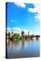 Charles Bridge in Prague, Czech Republic-frenta-Stretched Canvas