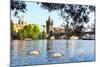 Charles Bridge in Prague, Czech Republic-frenta-Mounted Photographic Print