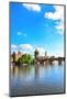 Charles Bridge in Prague, Czech Republic-frenta-Mounted Photographic Print