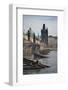 Charles Bridge in Prague-josefkubes-Framed Photographic Print